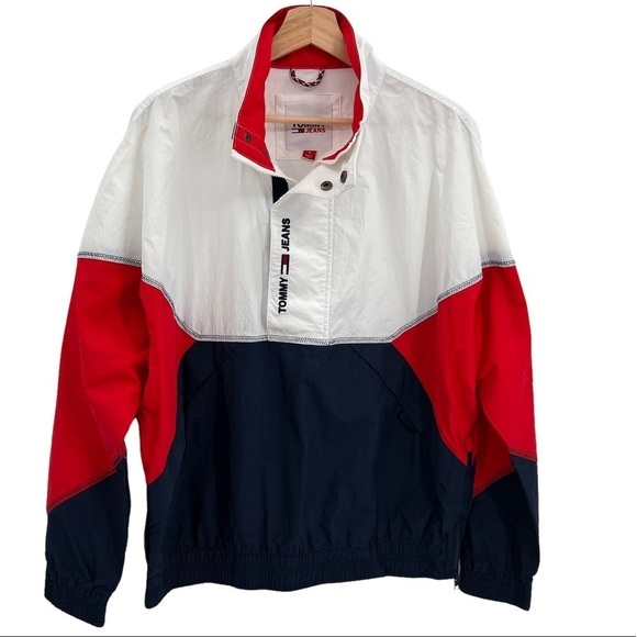 TOMMY HILFIGER Popover Lightweight Jacket Size M NEW - Picture 2 of 10